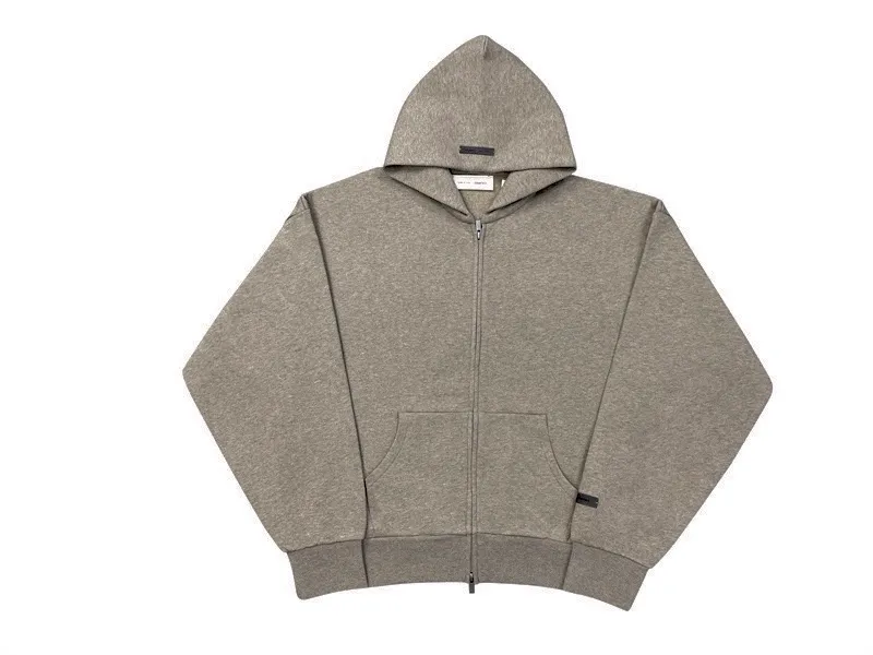 🦋 、Hot Sale🦋 128 【 】Fear of God Essentials SS 25 Classic Hoodie Same Style 2025 Size：XS-XL ： Heather Stone Brown TIMBER Homestad Heather Black JET BLACK